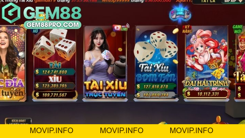 Sảnh Nổ Hũ B52 - Khám Phá Thế Giới Game Đổi Thưởng Tại Gem88 - Movip