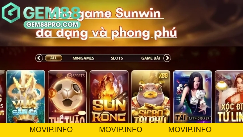 SunWin – Cổng Game Nổ Hũ Đổi Thưởng Số 1 Tại Gm88 - Movip