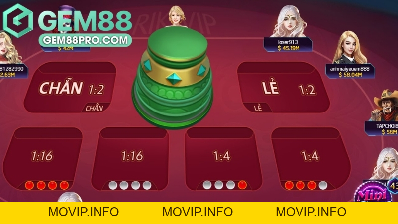 Bầu Cua - Hướng Dẫn Chơi Game Casino Tại Nhà Cái Gem88 - Movip